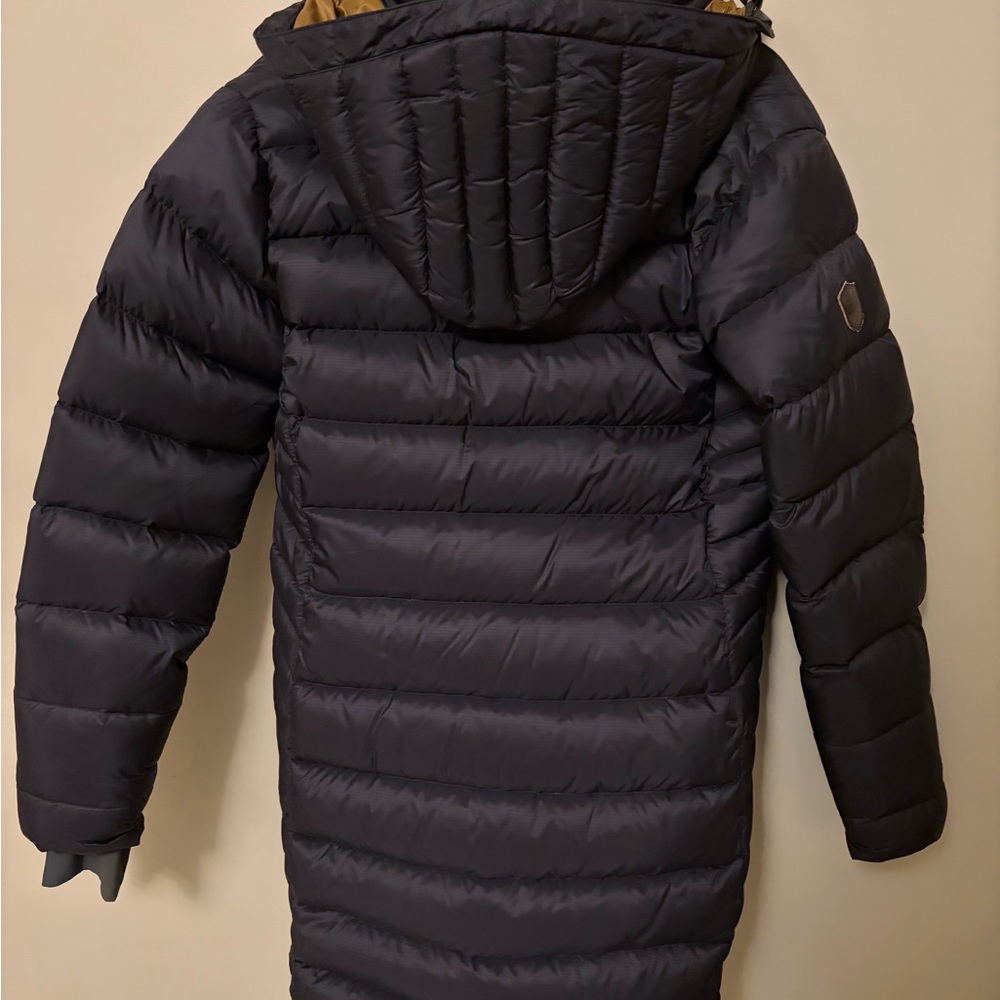 Rab Long Navy Puffer Coat - Picture 9 of 12